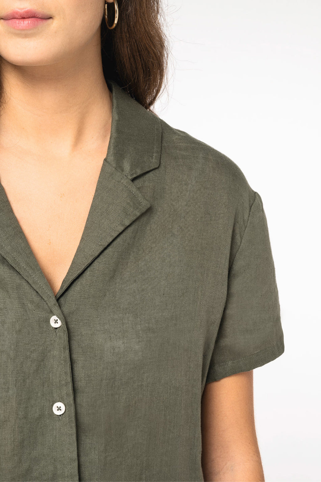 BRIGITTE - WOMAN LINEN SHIRT