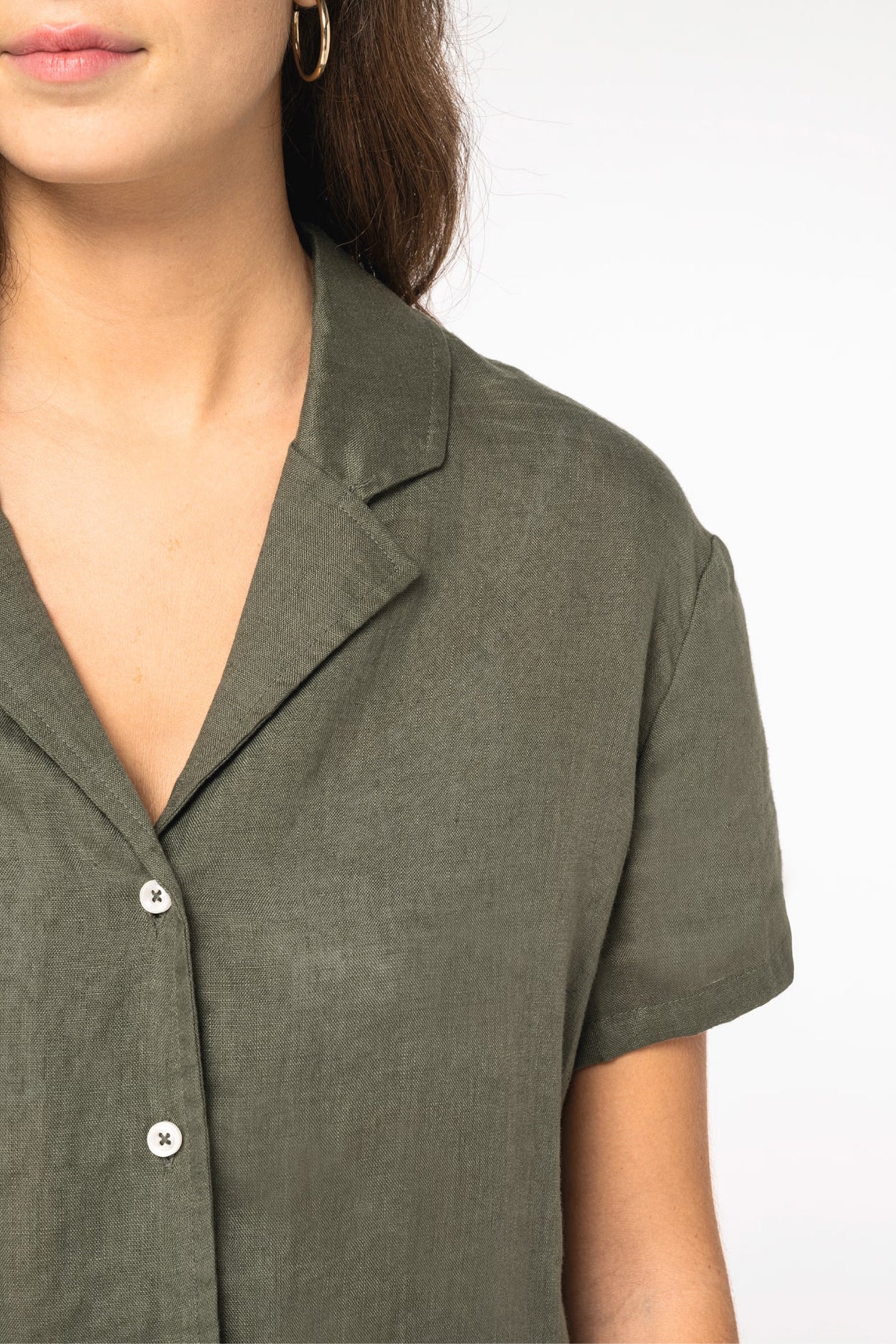 BRIGITTE - WOMAN LINEN SHIRT