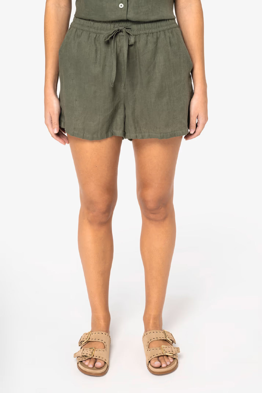 IRINA - LINEN SHORTS