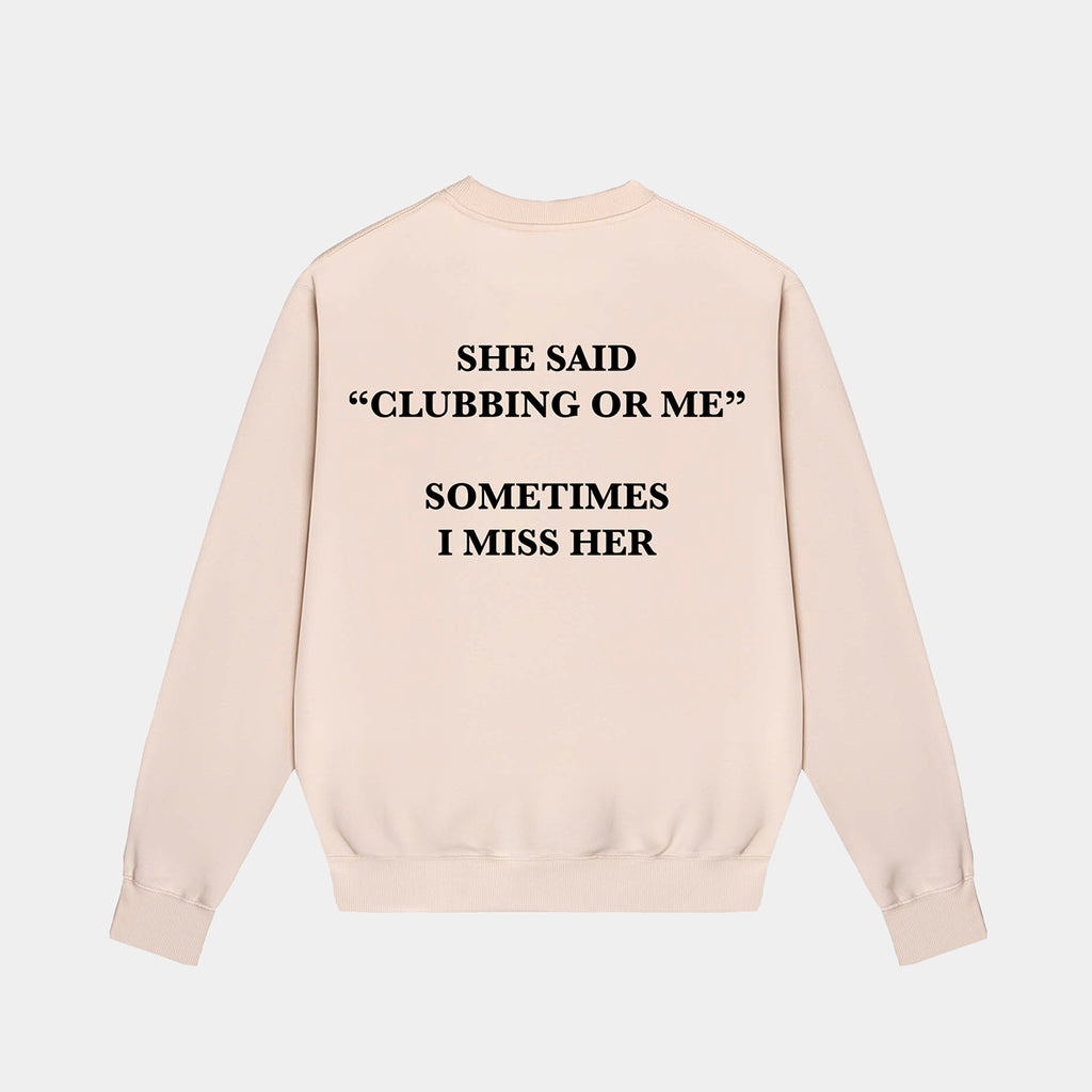 CLUBBING - CREWNECK