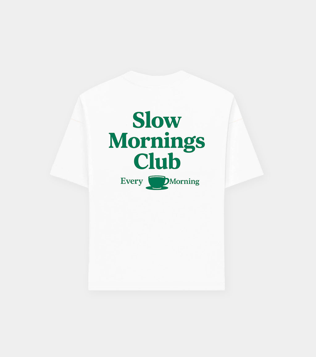 SLOW MORNINGS CLUB TEE