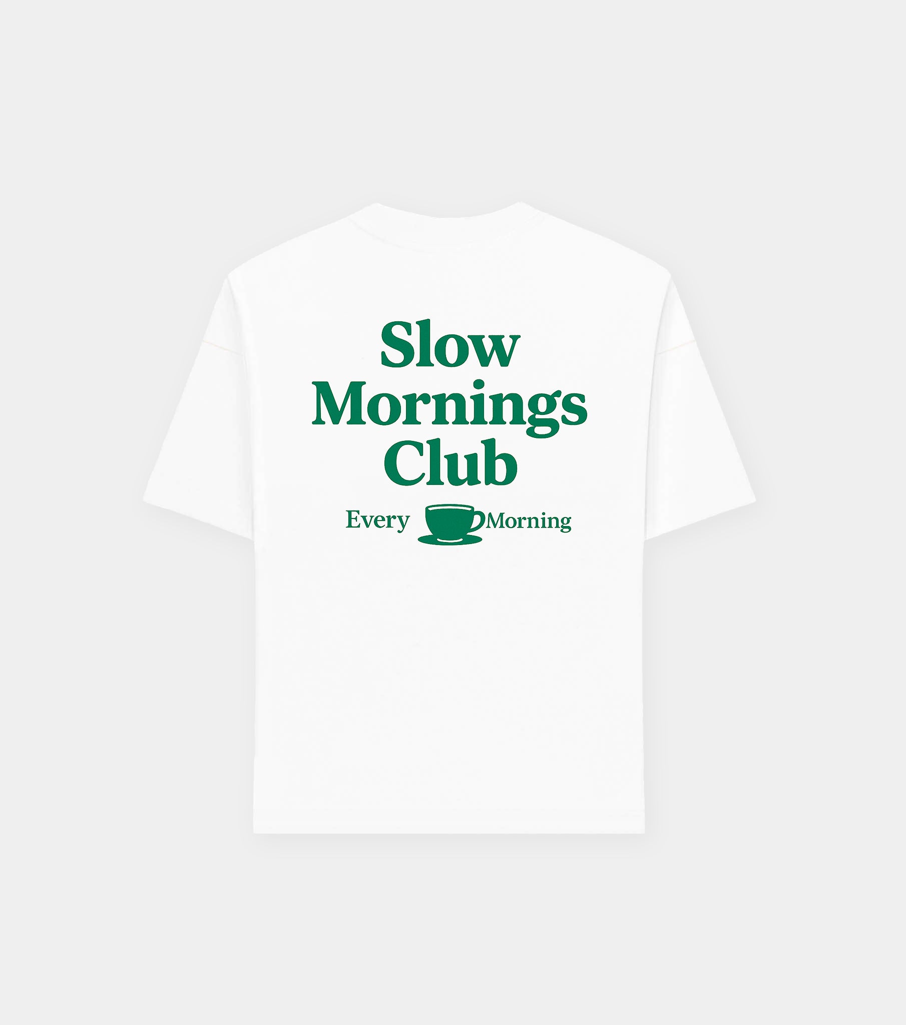 SLOW MORNINGS CLUB TEE